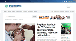 Desktop Screenshot of otaboanense.com.br