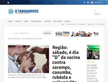 Tablet Screenshot of otaboanense.com.br